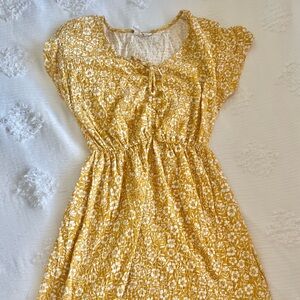 Roxy Simple Thoughts Dress Floral Mini Dress Juniors Women’s